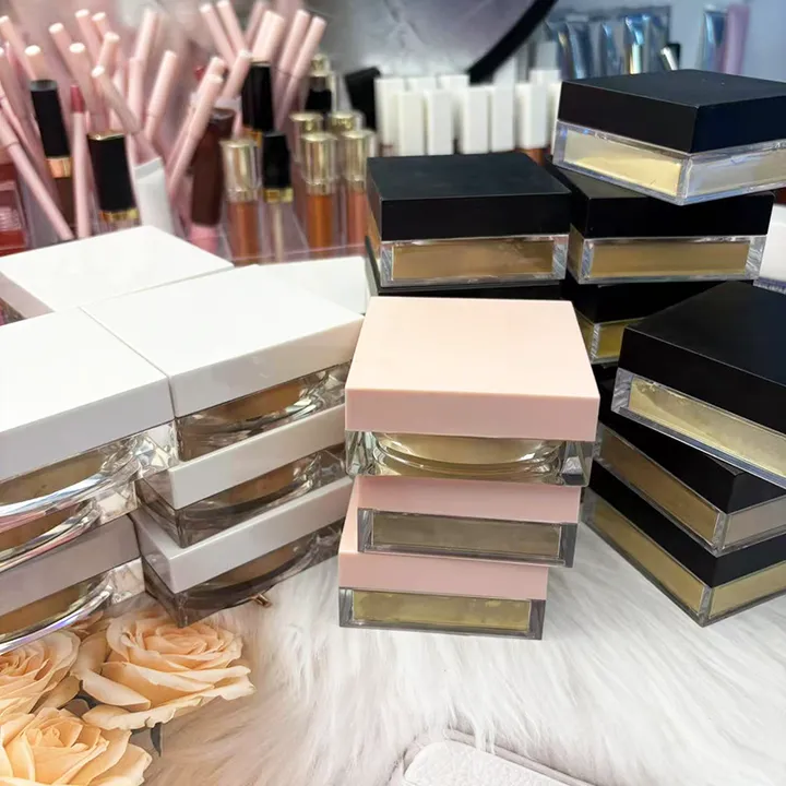 مستحضرات التجميل مربع متعدد الألوان Cosmetic Setting Powder Multicolor Box