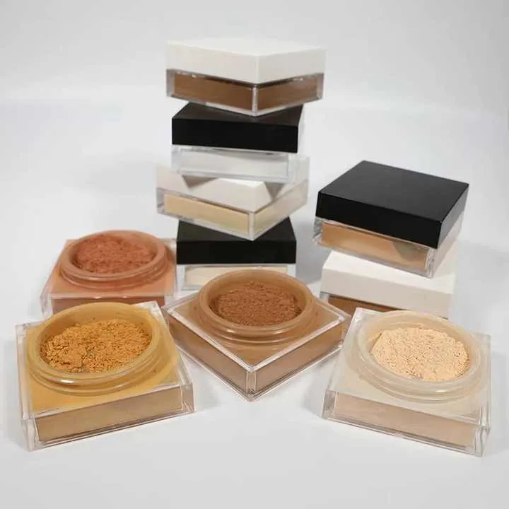 مستحضرات التجميل مربع متعدد الألوان Cosmetic Setting Powder Multicolor Box