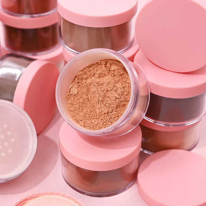 مكياج للوجه متعدد الألوان   makeup powder multi-color loose