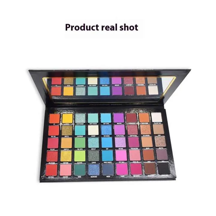 لوحة ظلال عيون مرطبة عالية الصبغة مقاومة للماء   Pigmented Moisturizing Eyeshadow Palette Waterproof