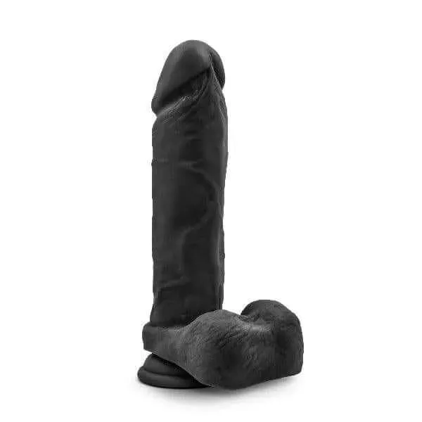 Au Naturel Bold Massive 9 Inch Dildo Black