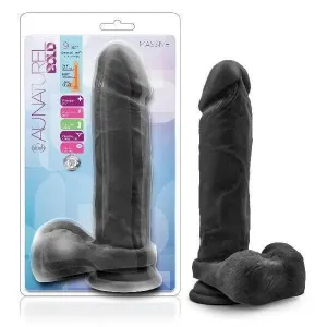 Au Naturel Bold Massive 9 Inch Dildo Black