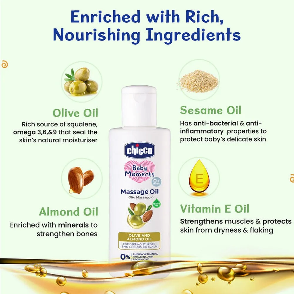 Baby Moments Massage Oil - 200ml