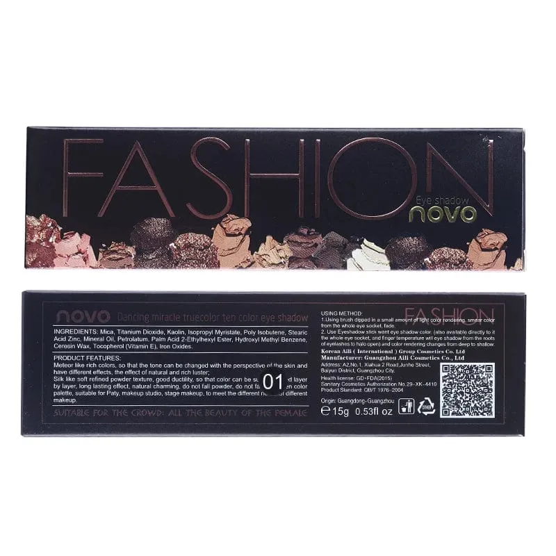 Bella Focus 10 Eye Shadow Palette