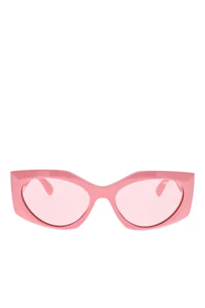 Blush Pink Cat Eye Acetate Sunglasses