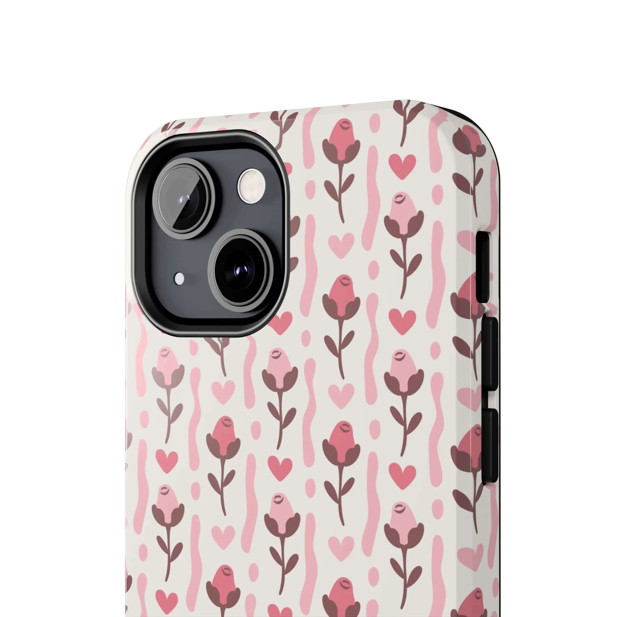 Blushing Blooms | Red Rose Case