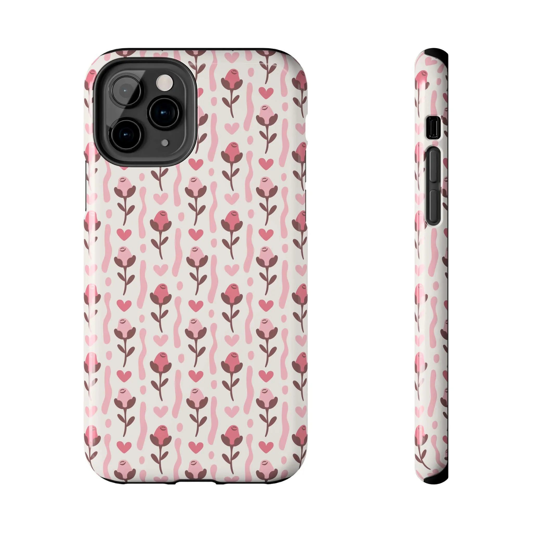 Blushing Blooms | Red Rose Case