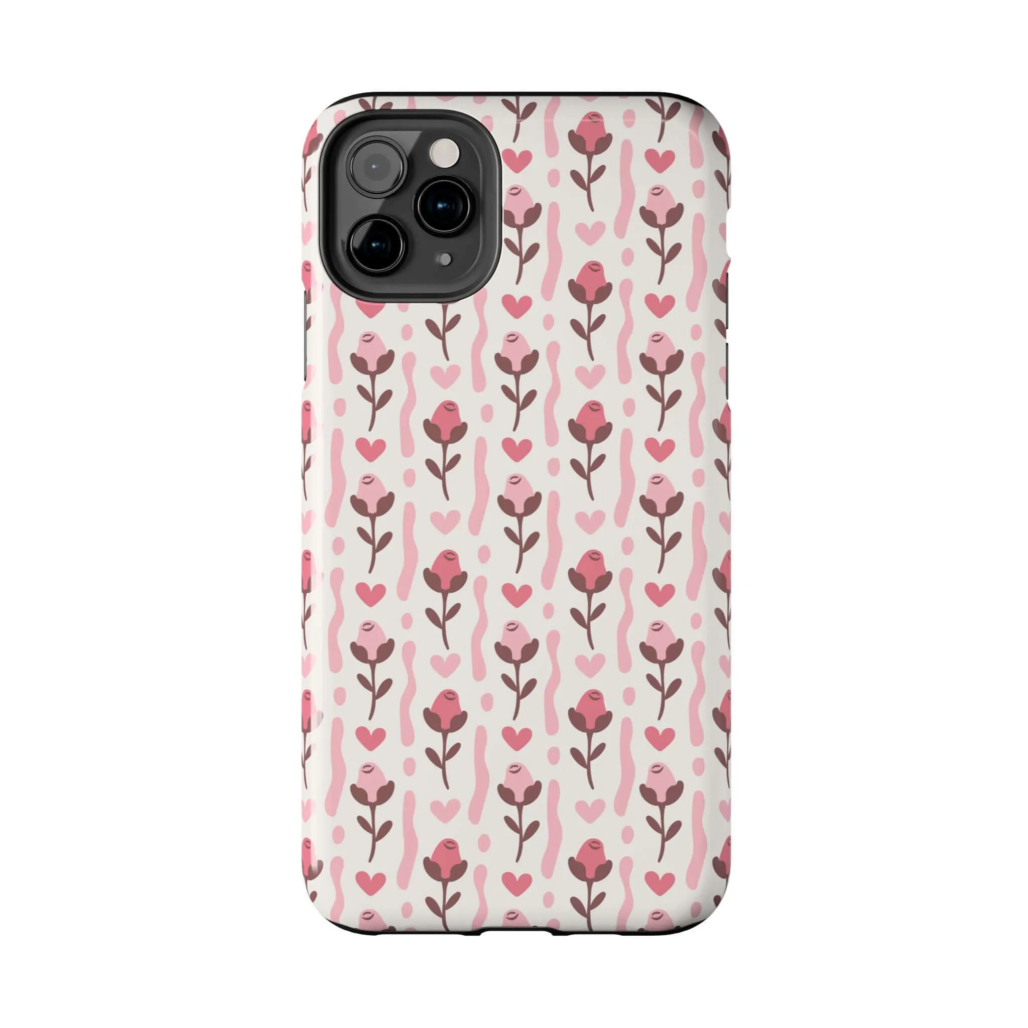 Blushing Blooms | Red Rose Case