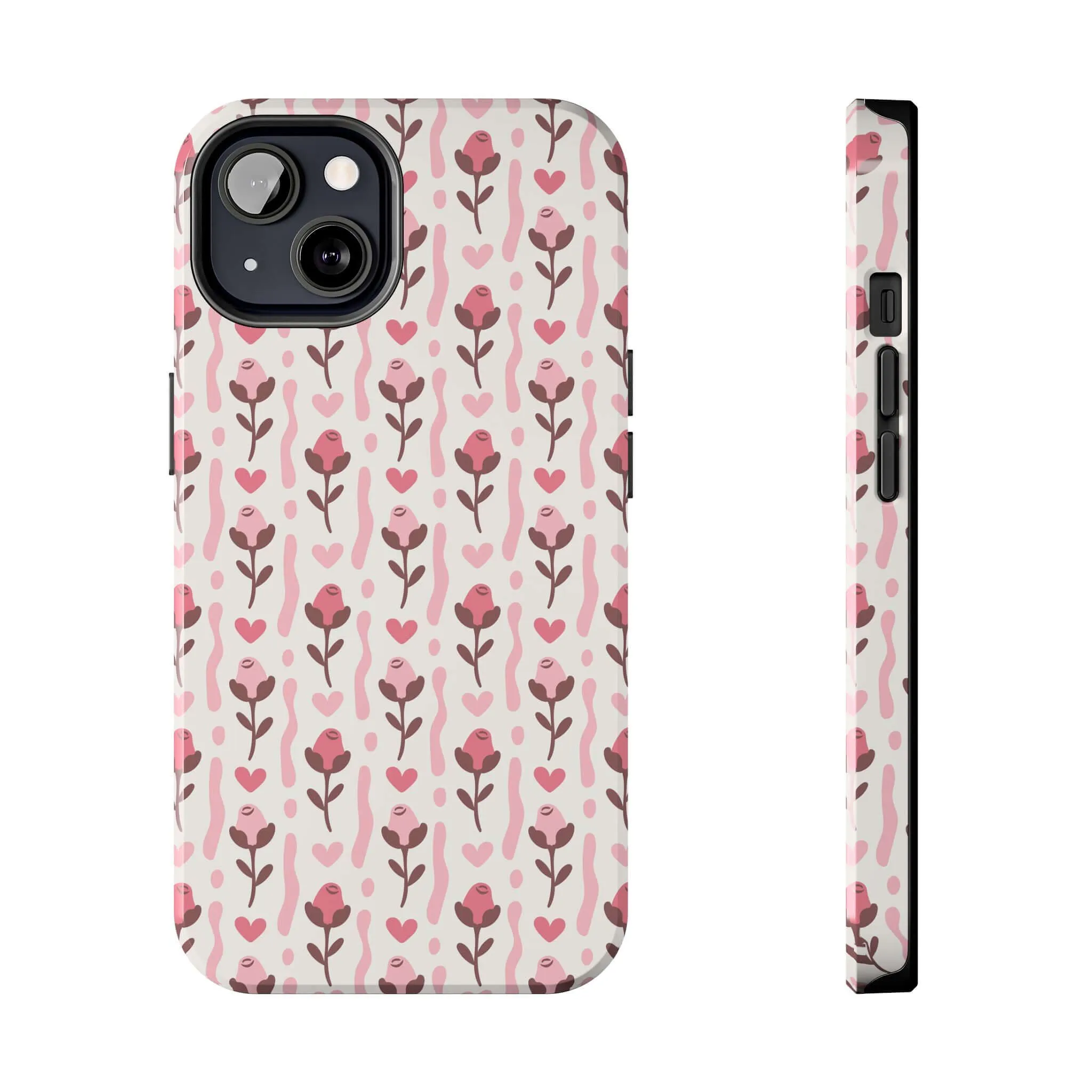 Blushing Blooms | Red Rose Case