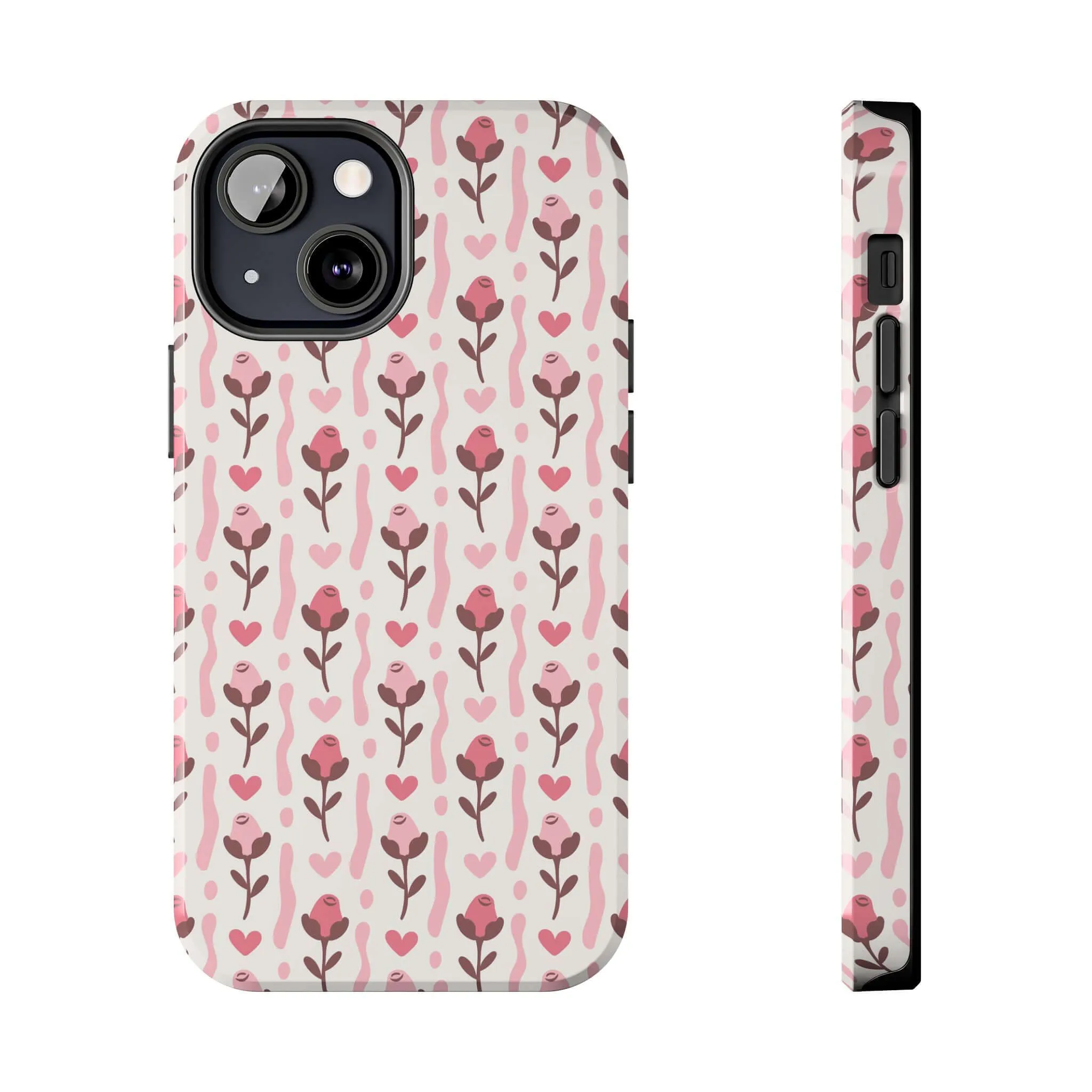 Blushing Blooms | Red Rose Case