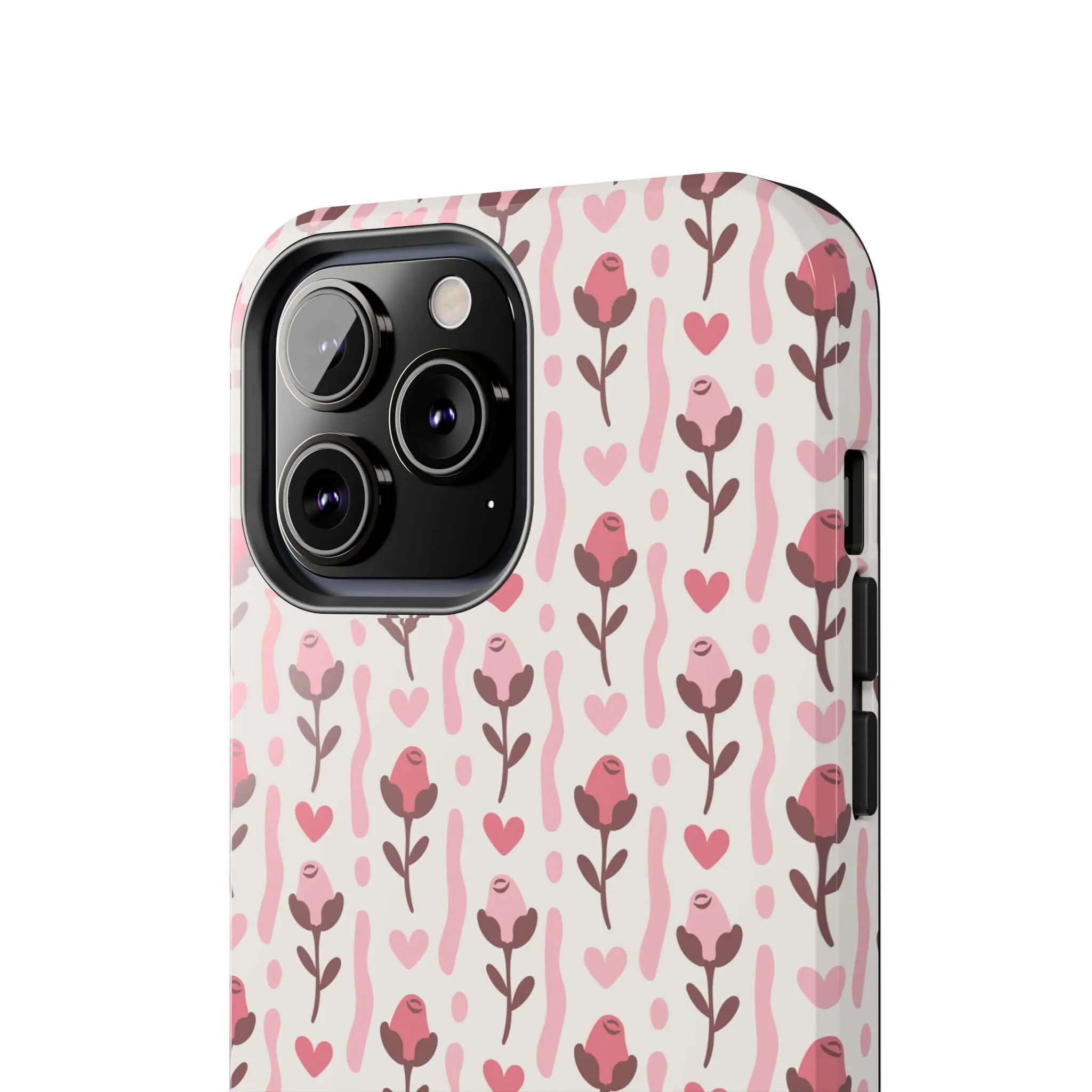 Blushing Blooms | Red Rose Case