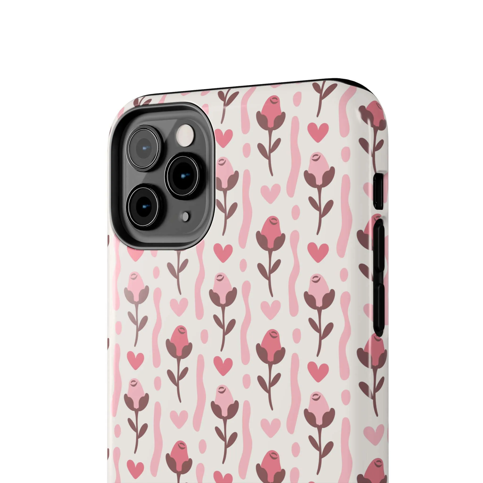 Blushing Blooms | Red Rose Case