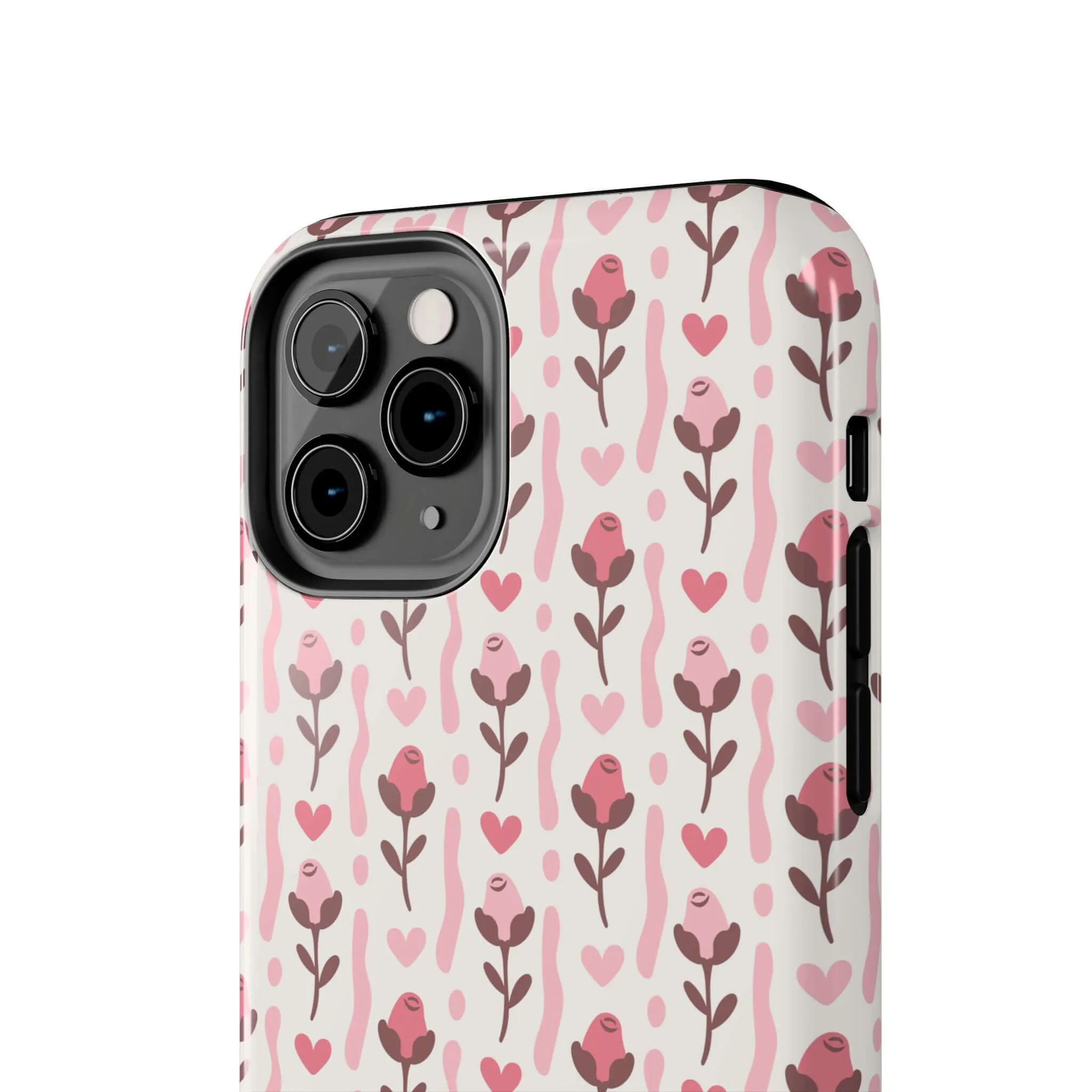 Blushing Blooms | Red Rose Case