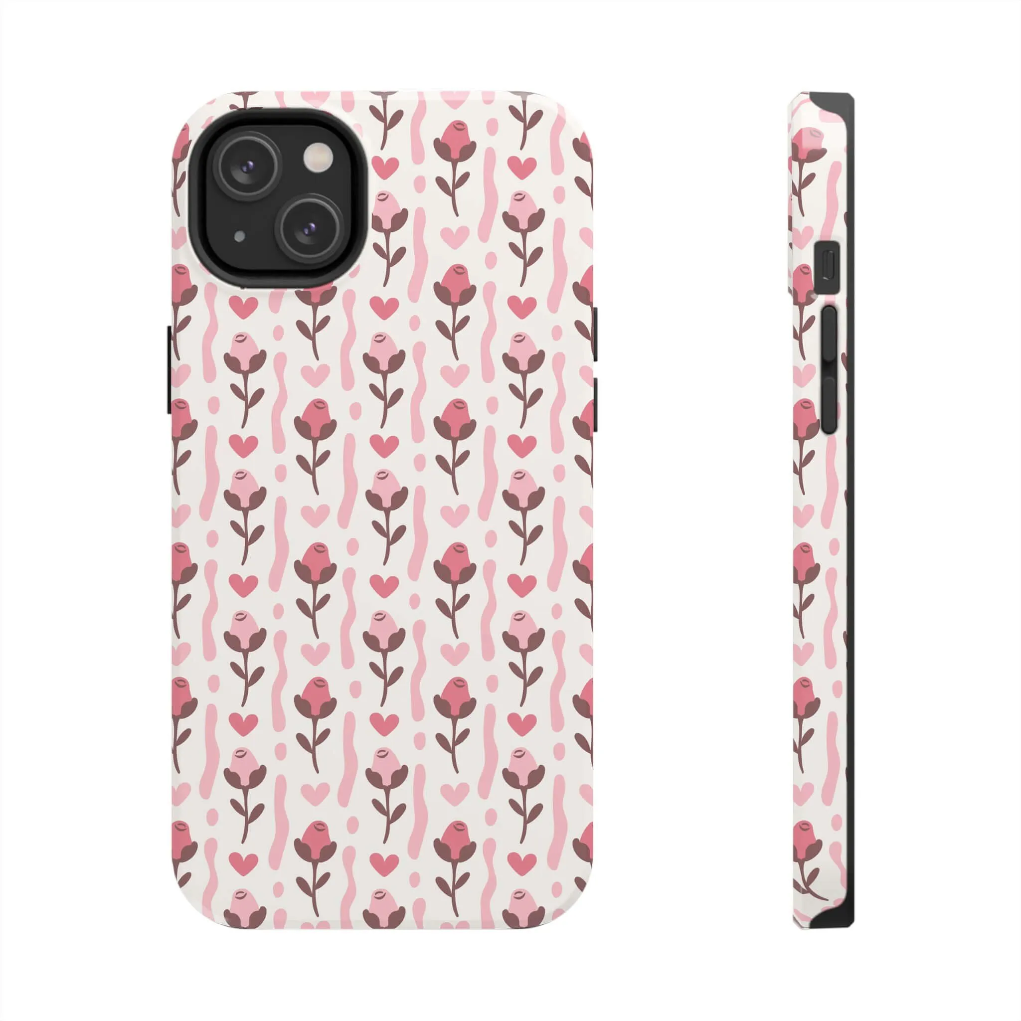 Blushing Blooms | Red Rose Case
