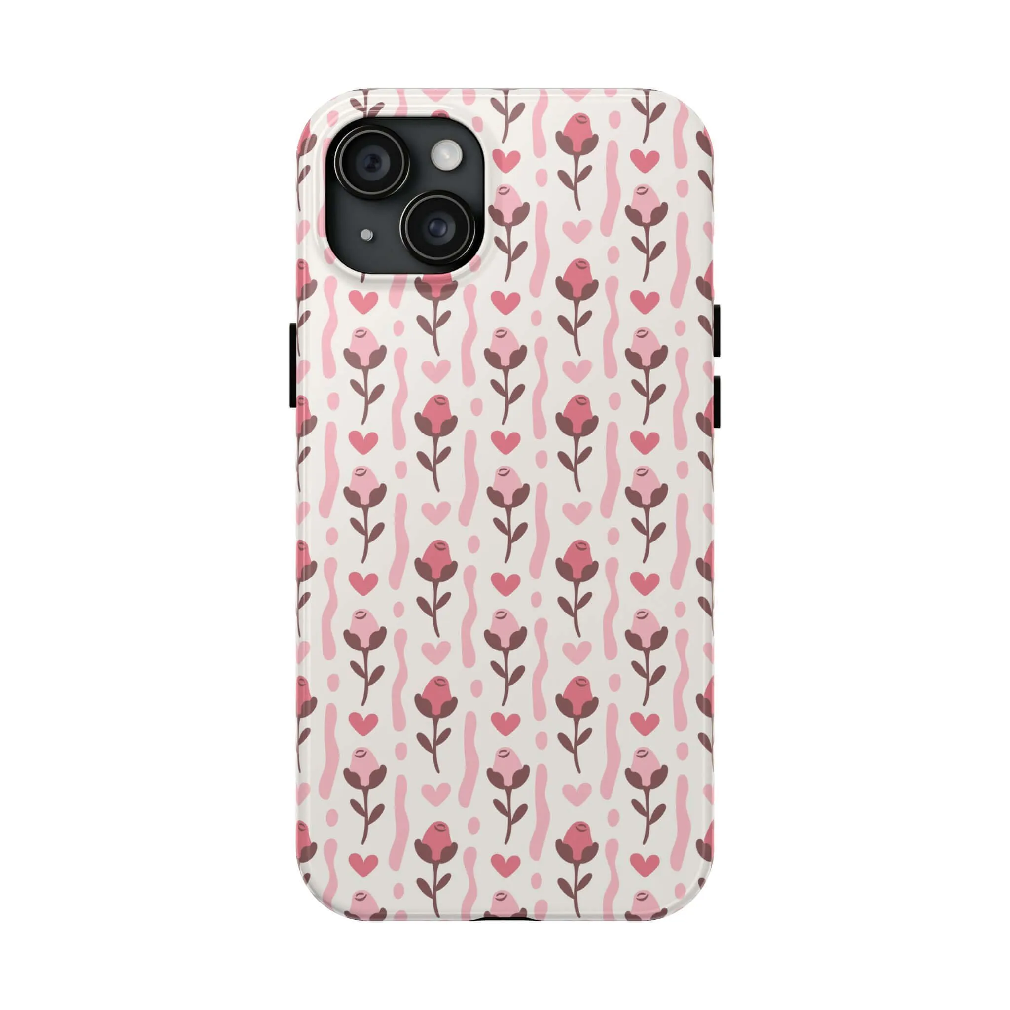 Blushing Blooms | Red Rose Case