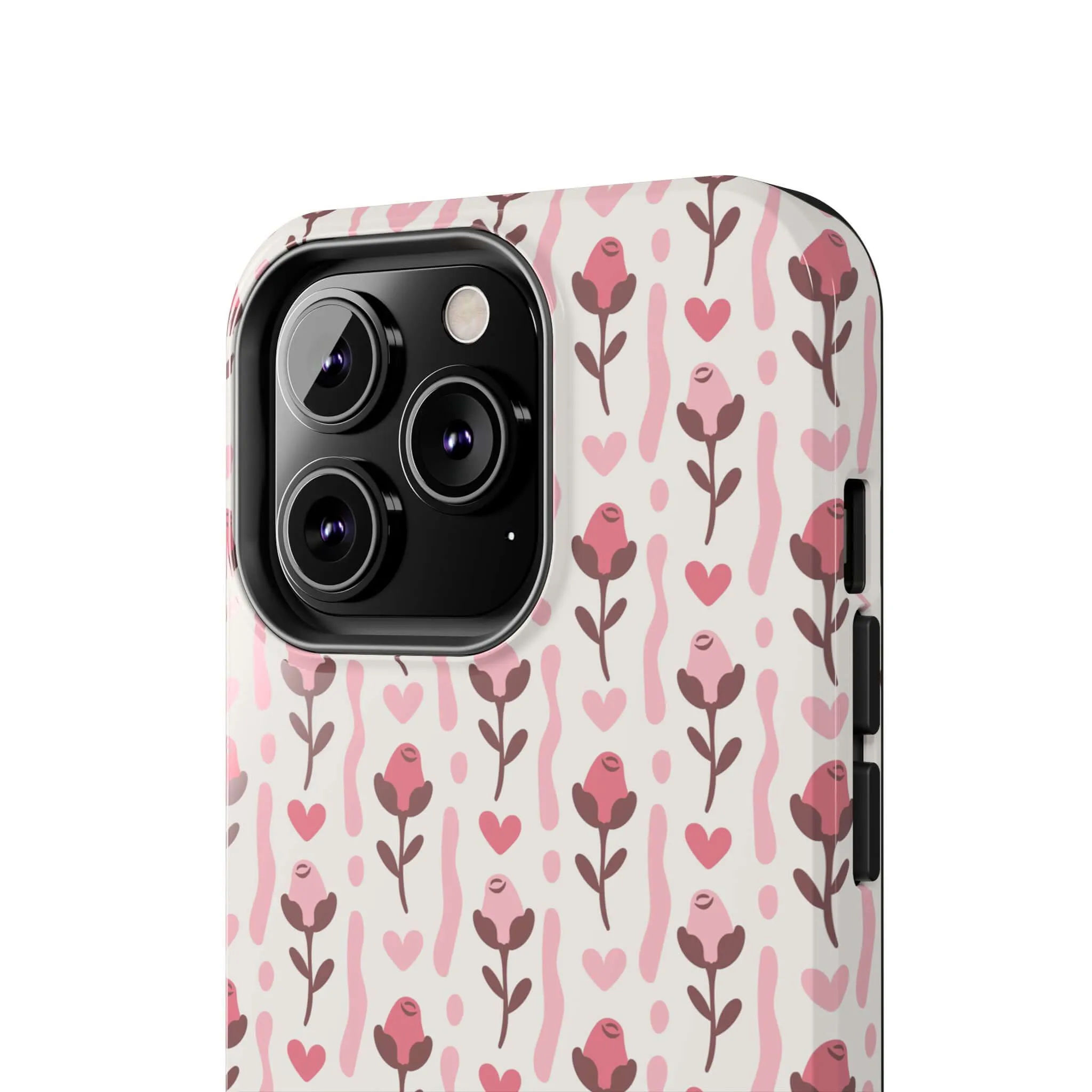 Blushing Blooms | Red Rose Case