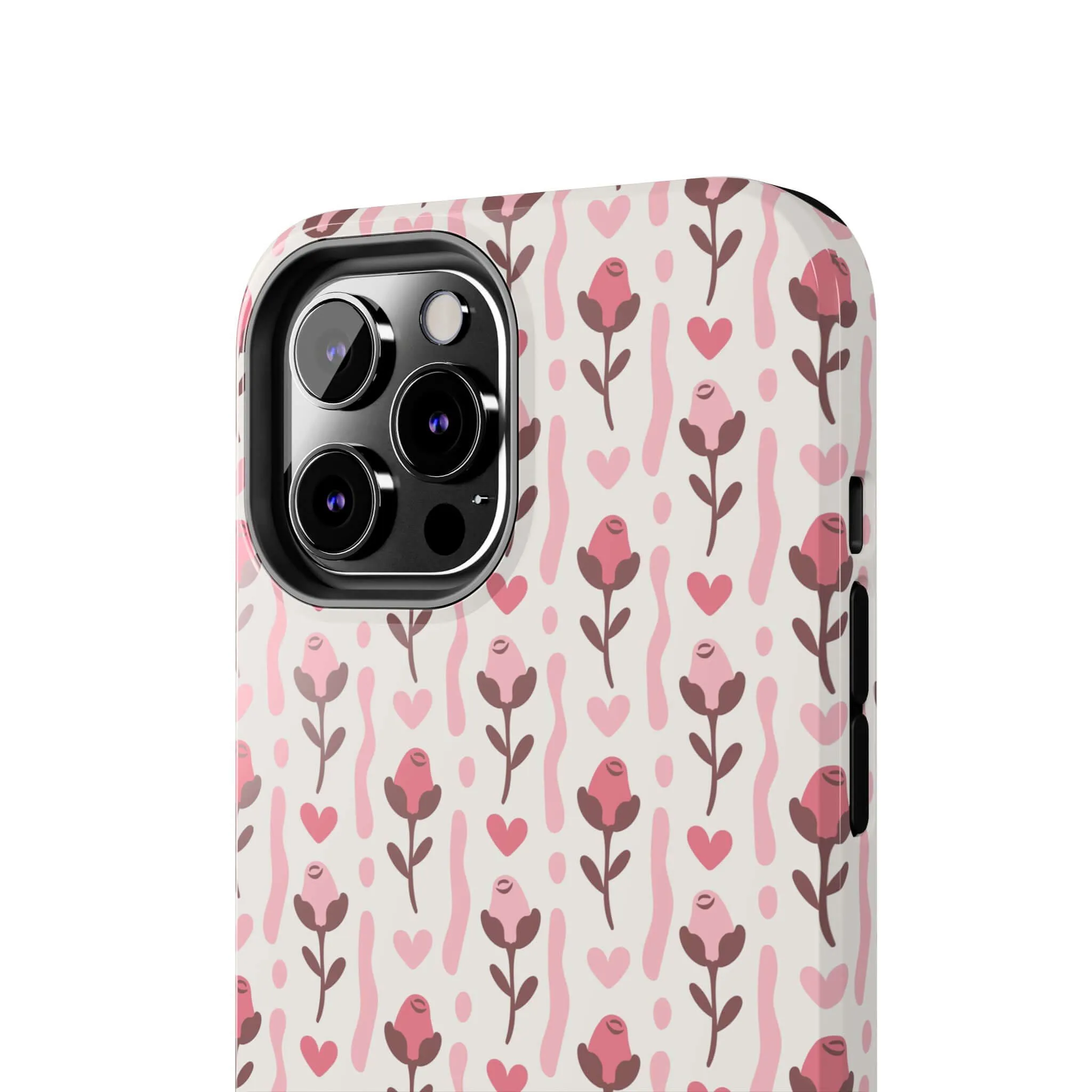 Blushing Blooms | Red Rose Case