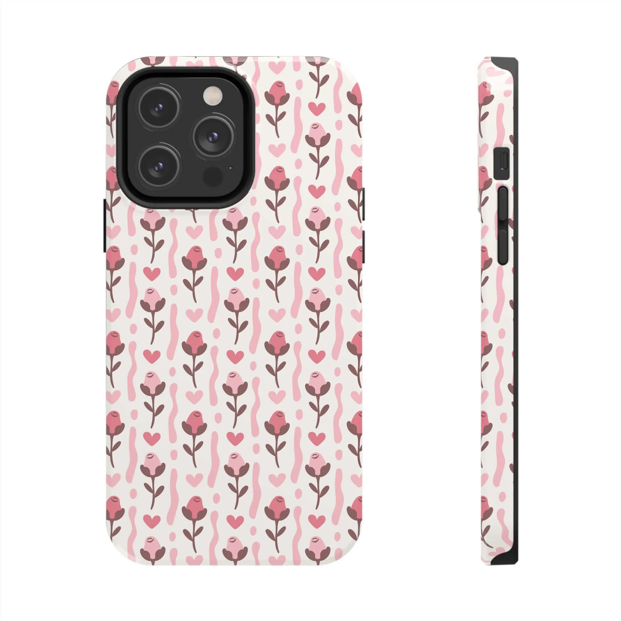 Blushing Blooms | Red Rose Case