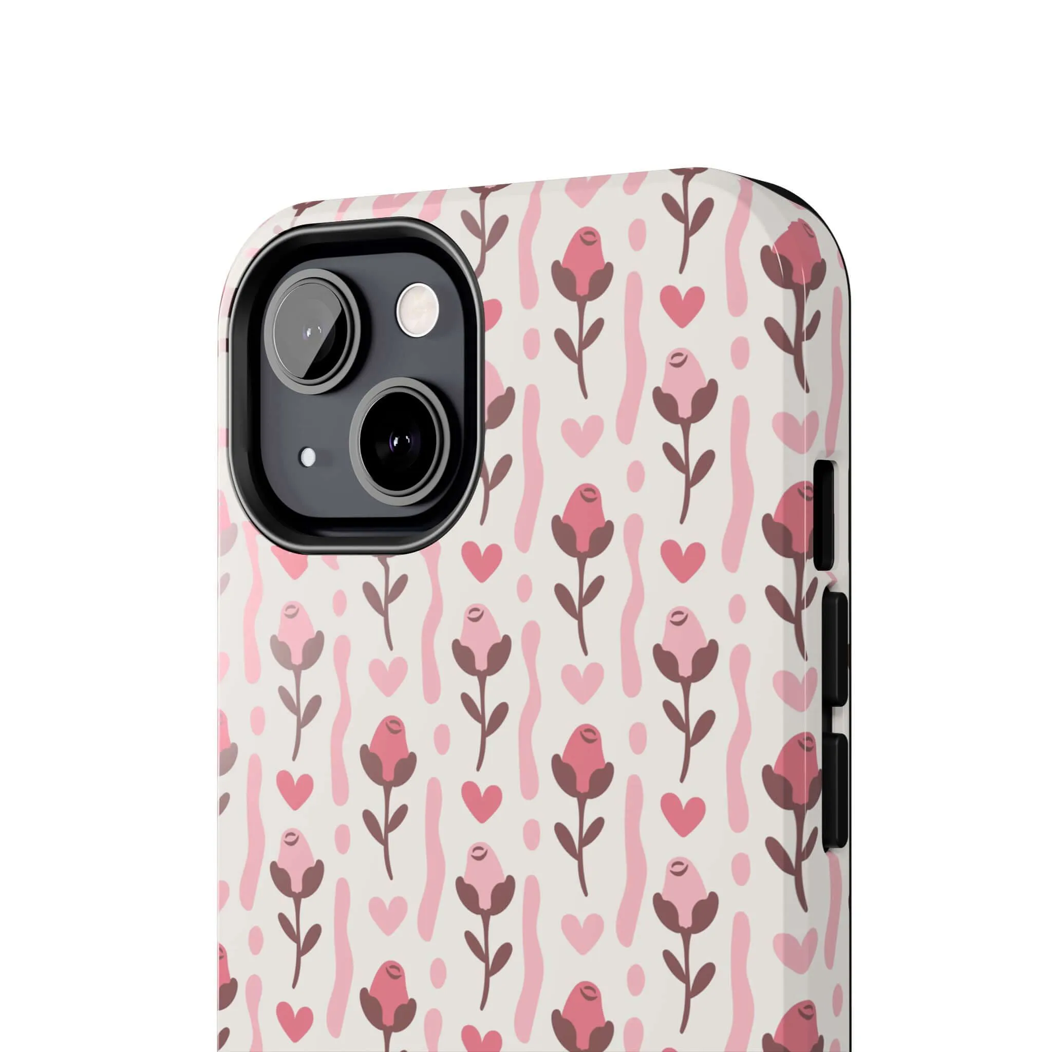 Blushing Blooms | Red Rose Case