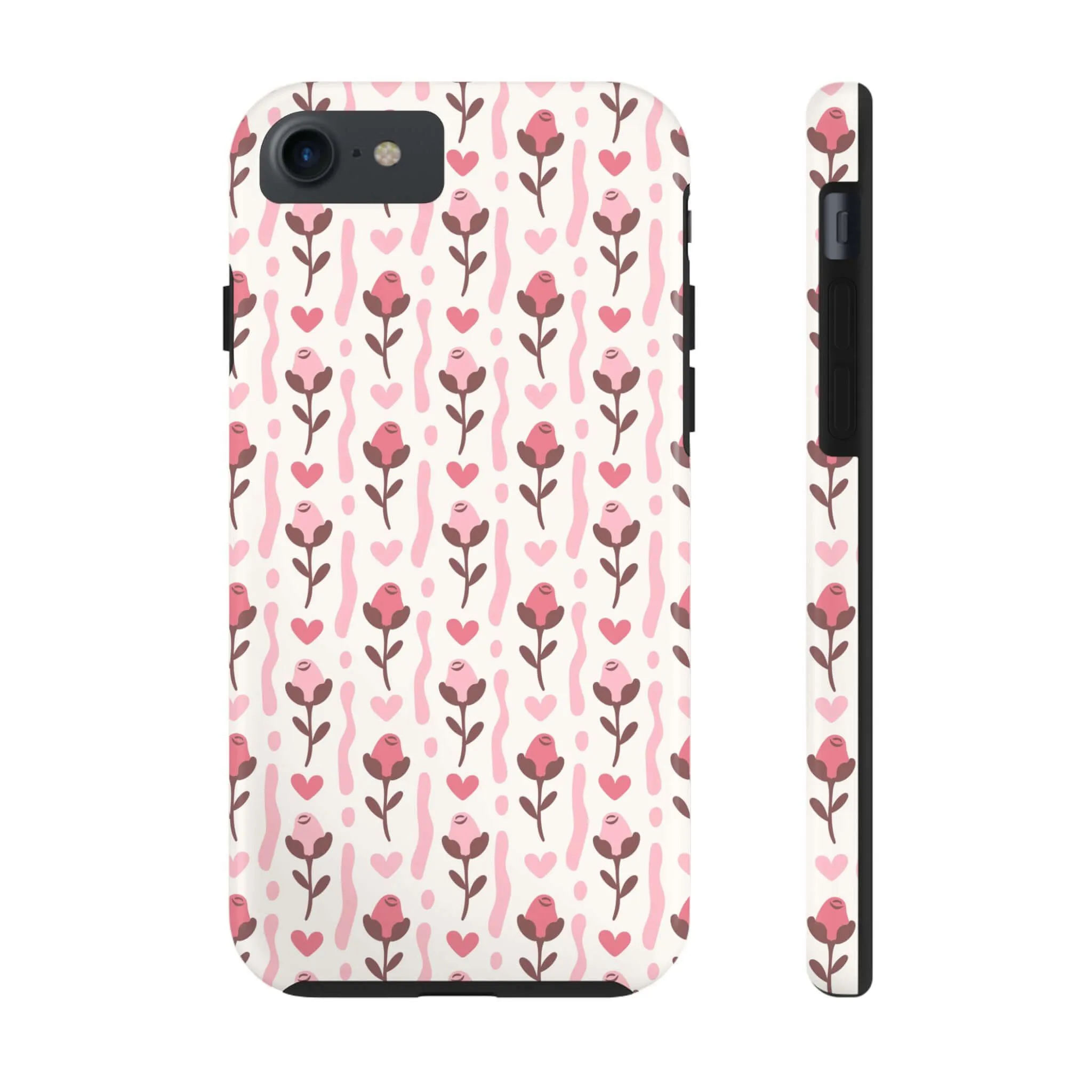 Blushing Blooms | Red Rose Case