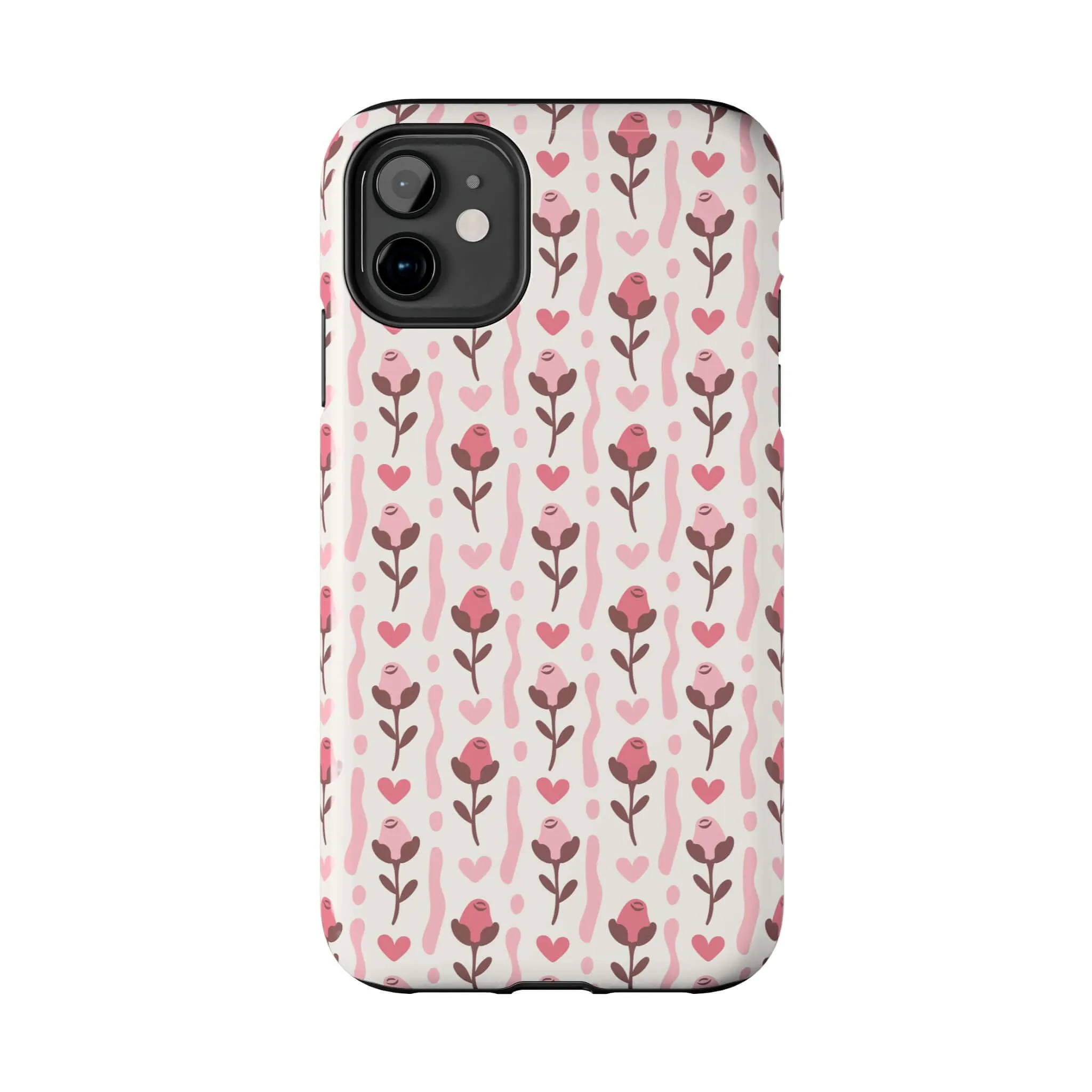 Blushing Blooms | Red Rose Case