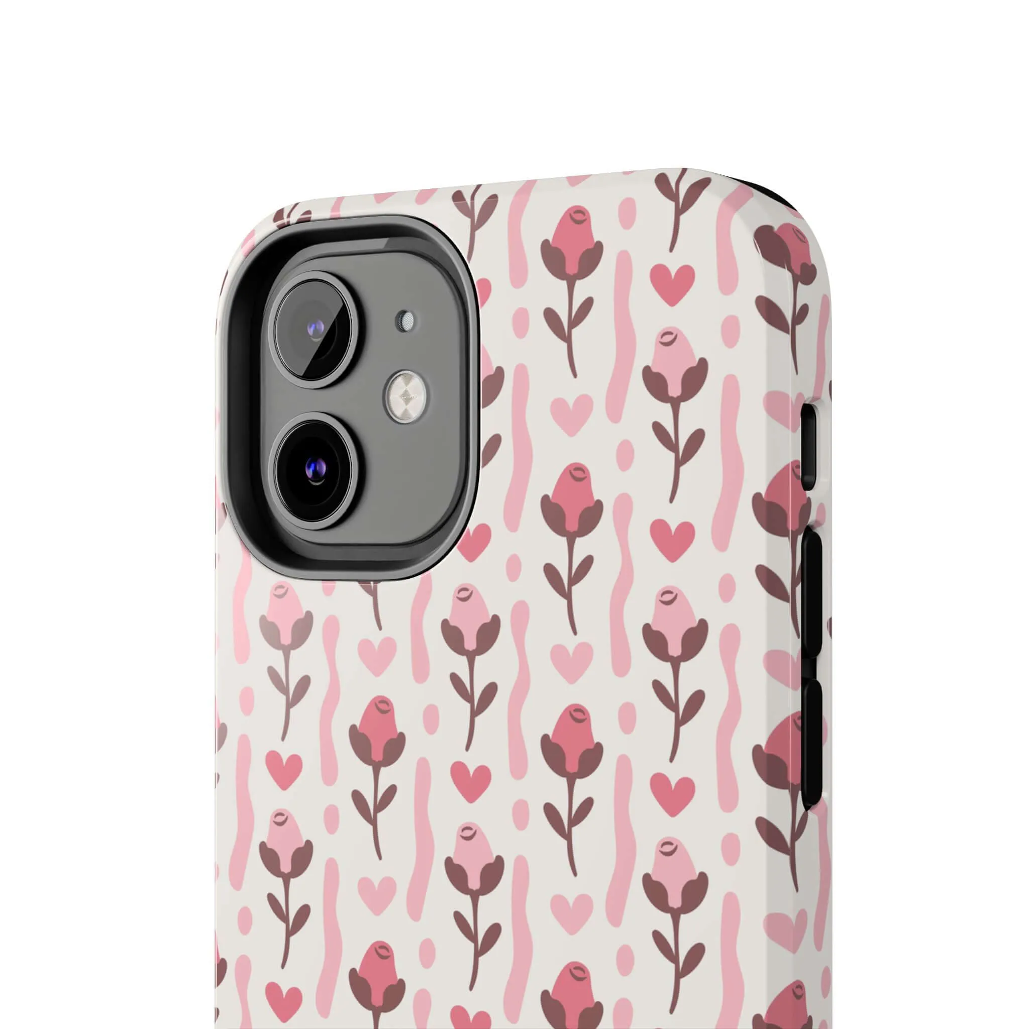 Blushing Blooms | Red Rose Case