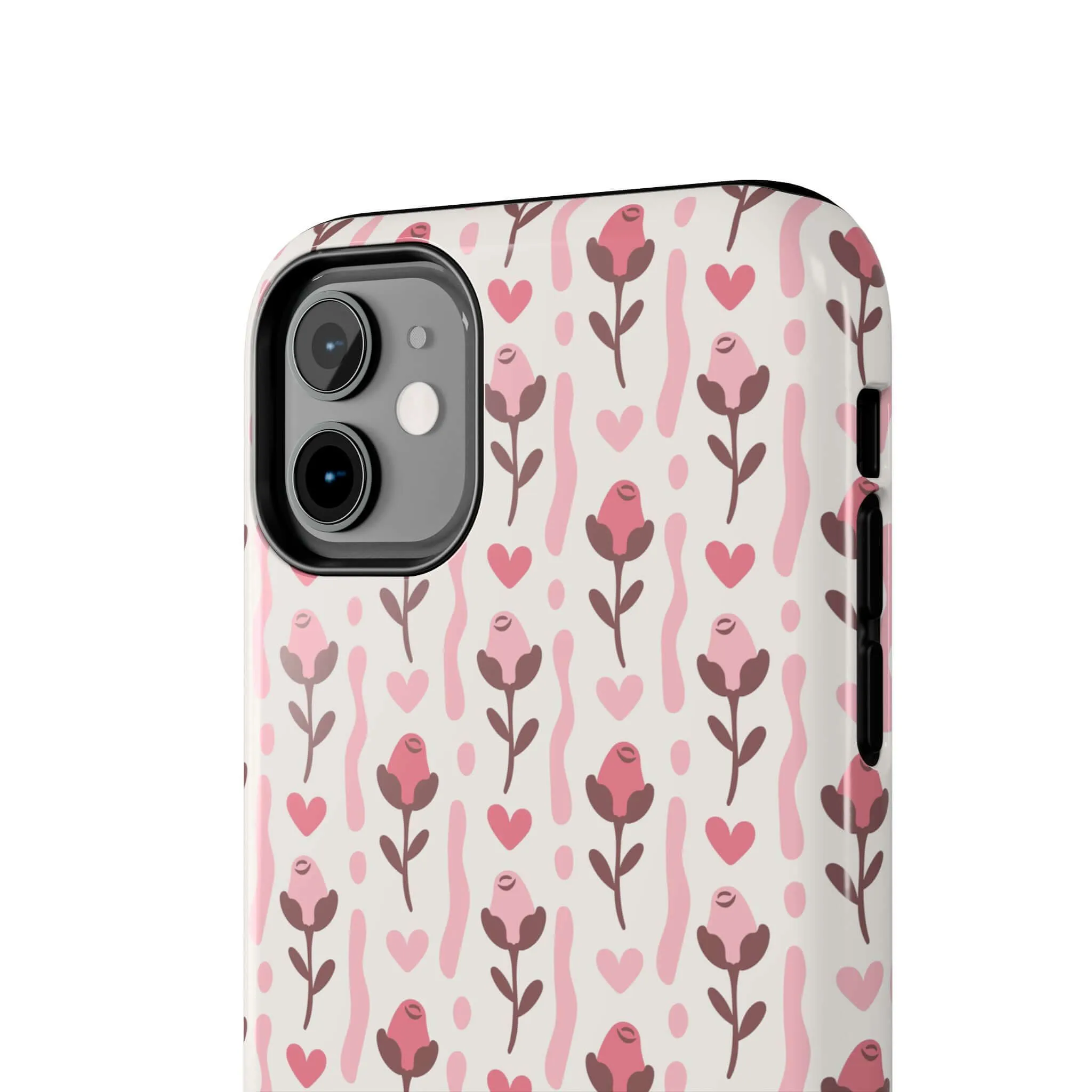 Blushing Blooms | Red Rose Case