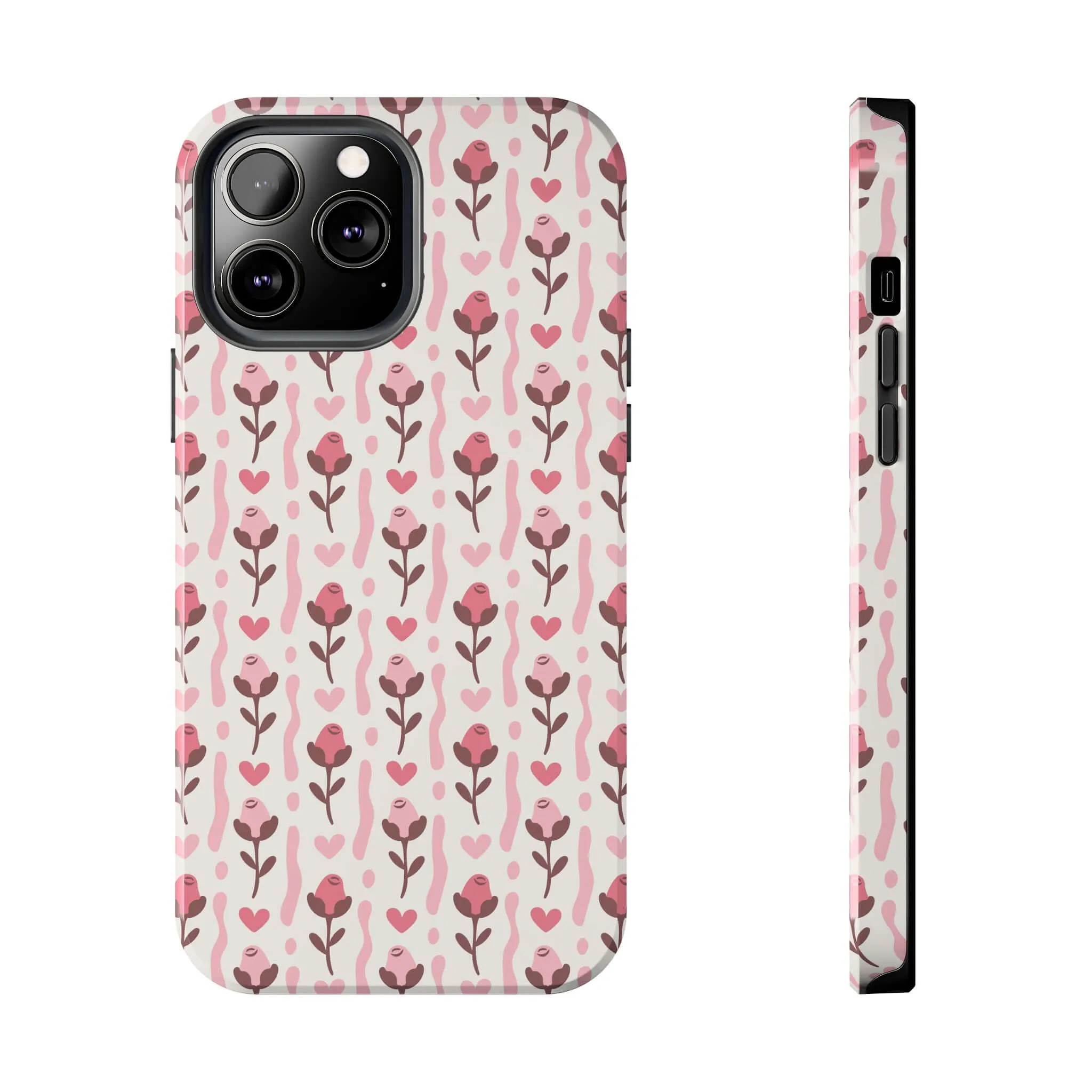 Blushing Blooms | Red Rose Case