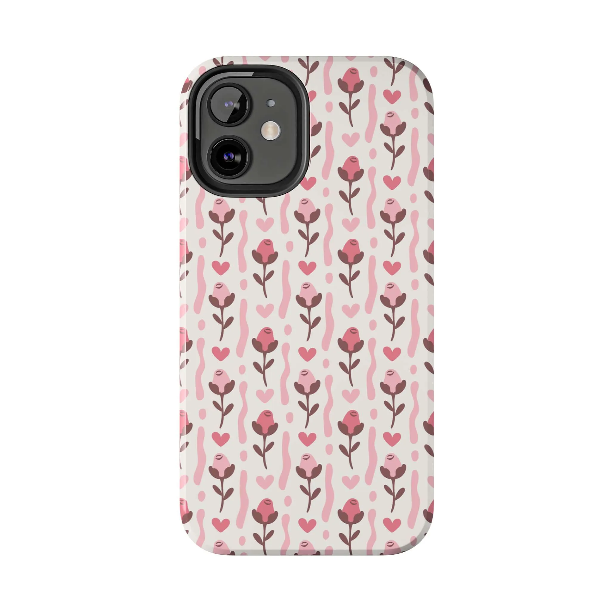 Blushing Blooms | Red Rose Case