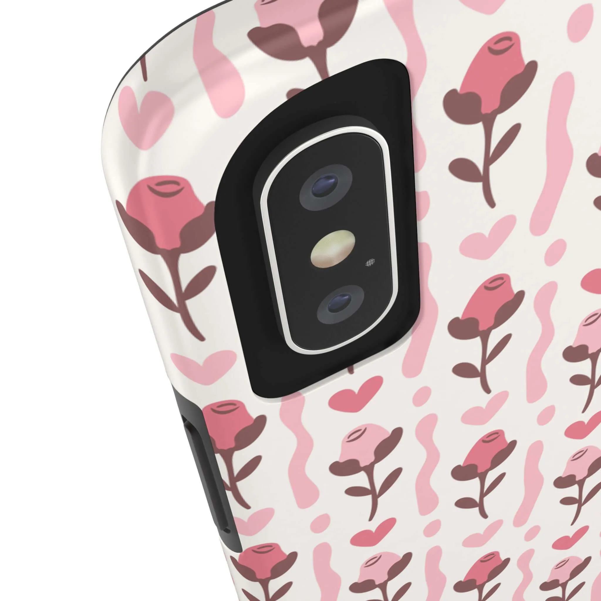 Blushing Blooms | Red Rose Case