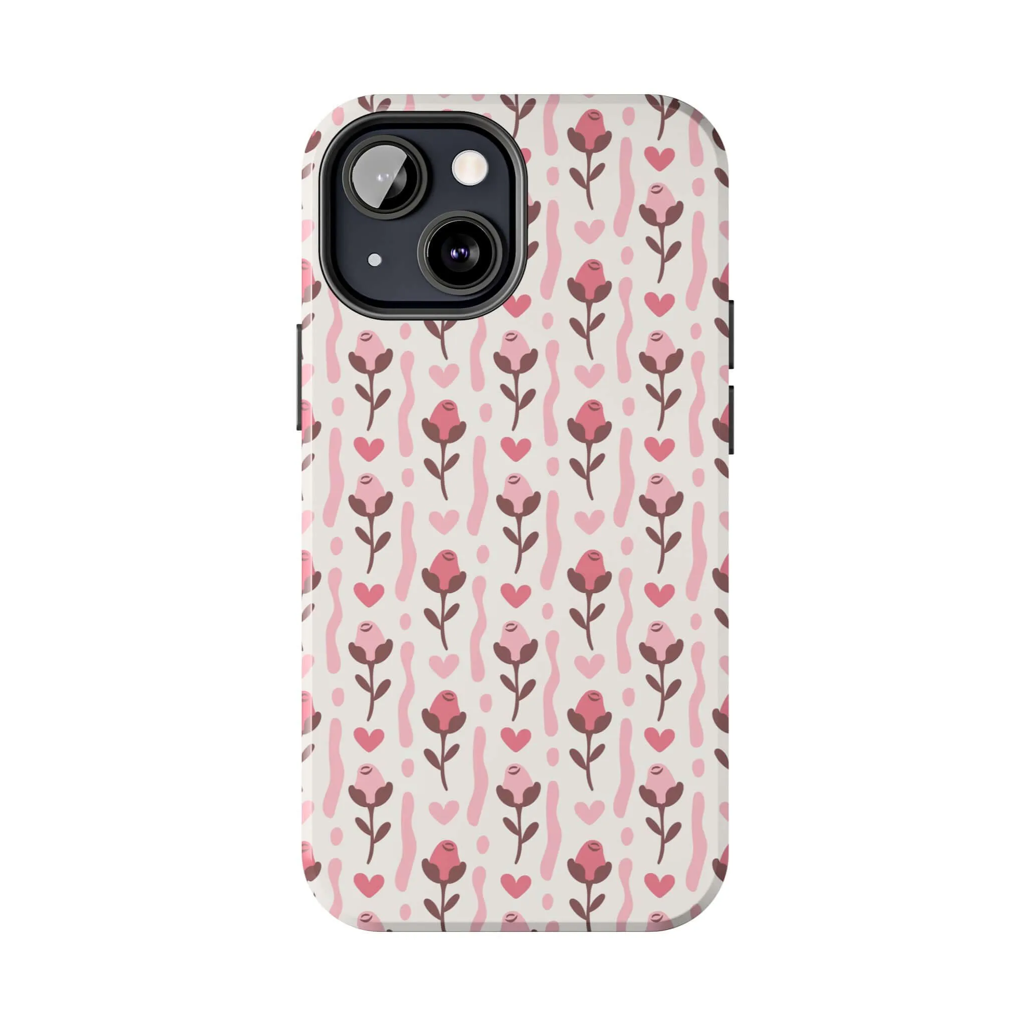 Blushing Blooms | Red Rose Case