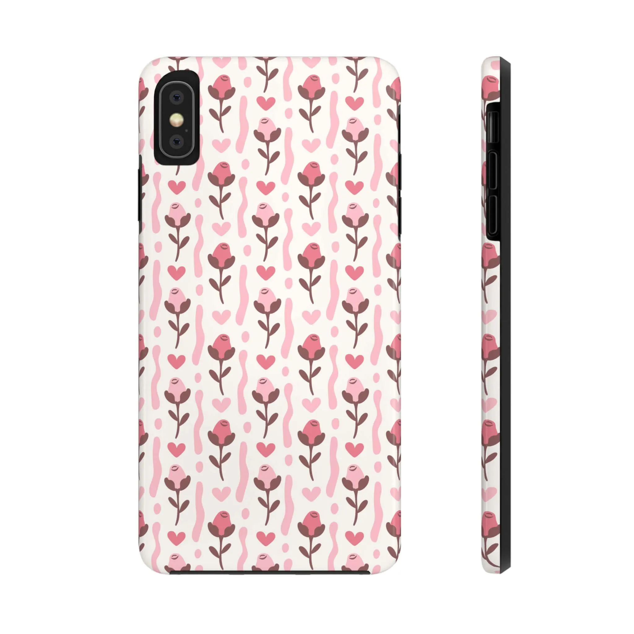 Blushing Blooms | Red Rose Case
