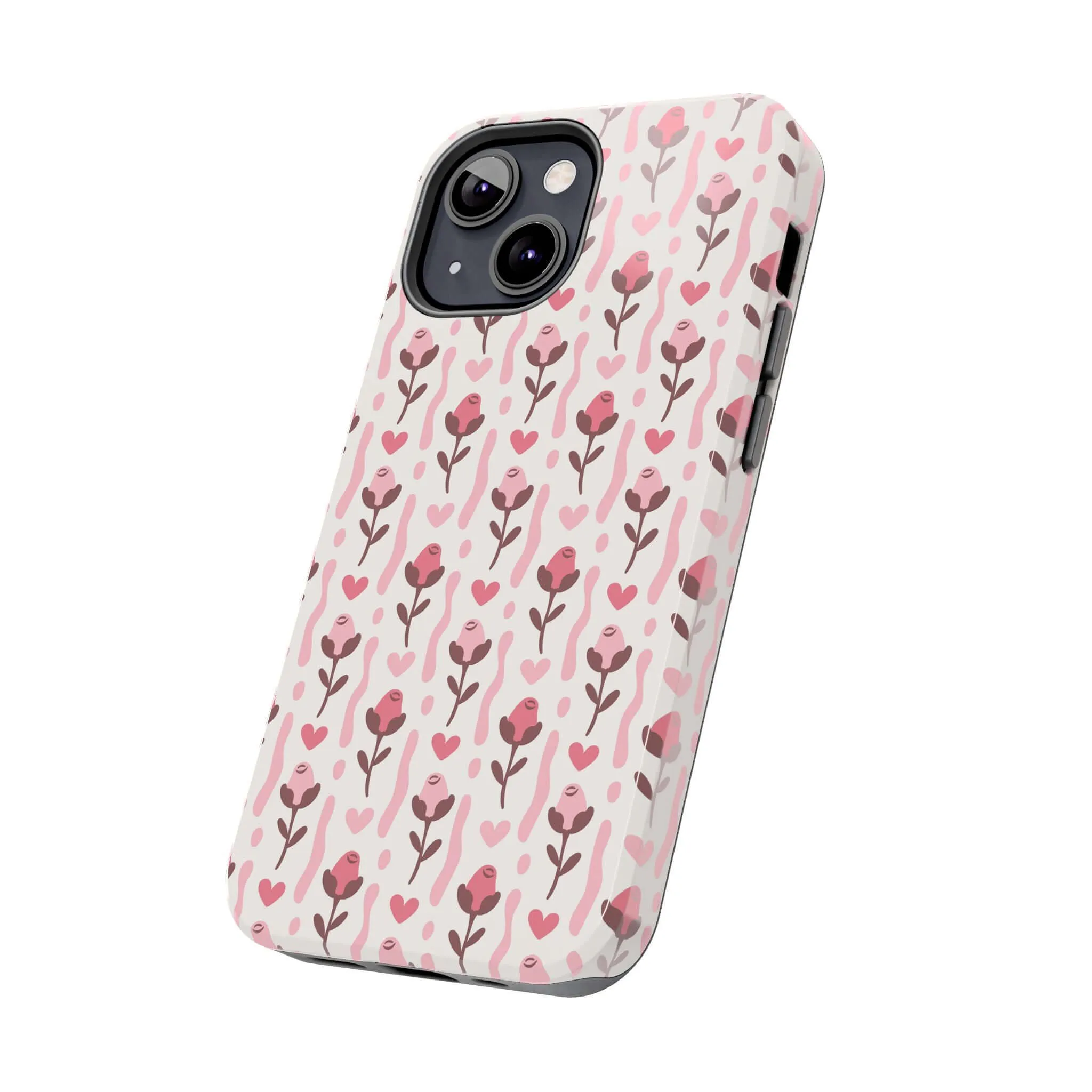 Blushing Blooms | Red Rose Case
