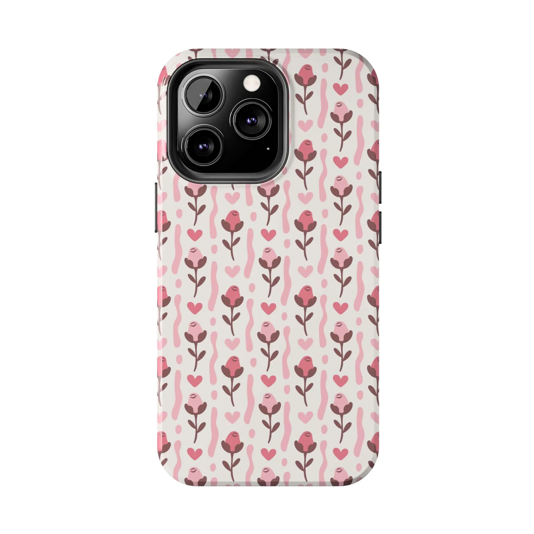 Blushing Blooms | Red Rose Case