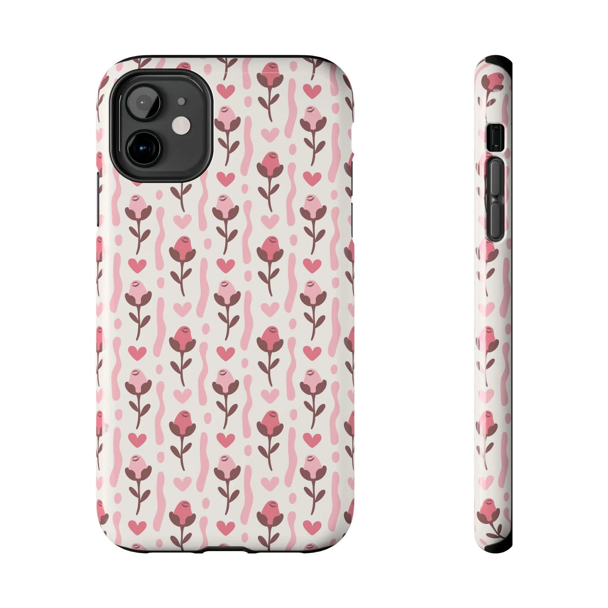 Blushing Blooms | Red Rose Case