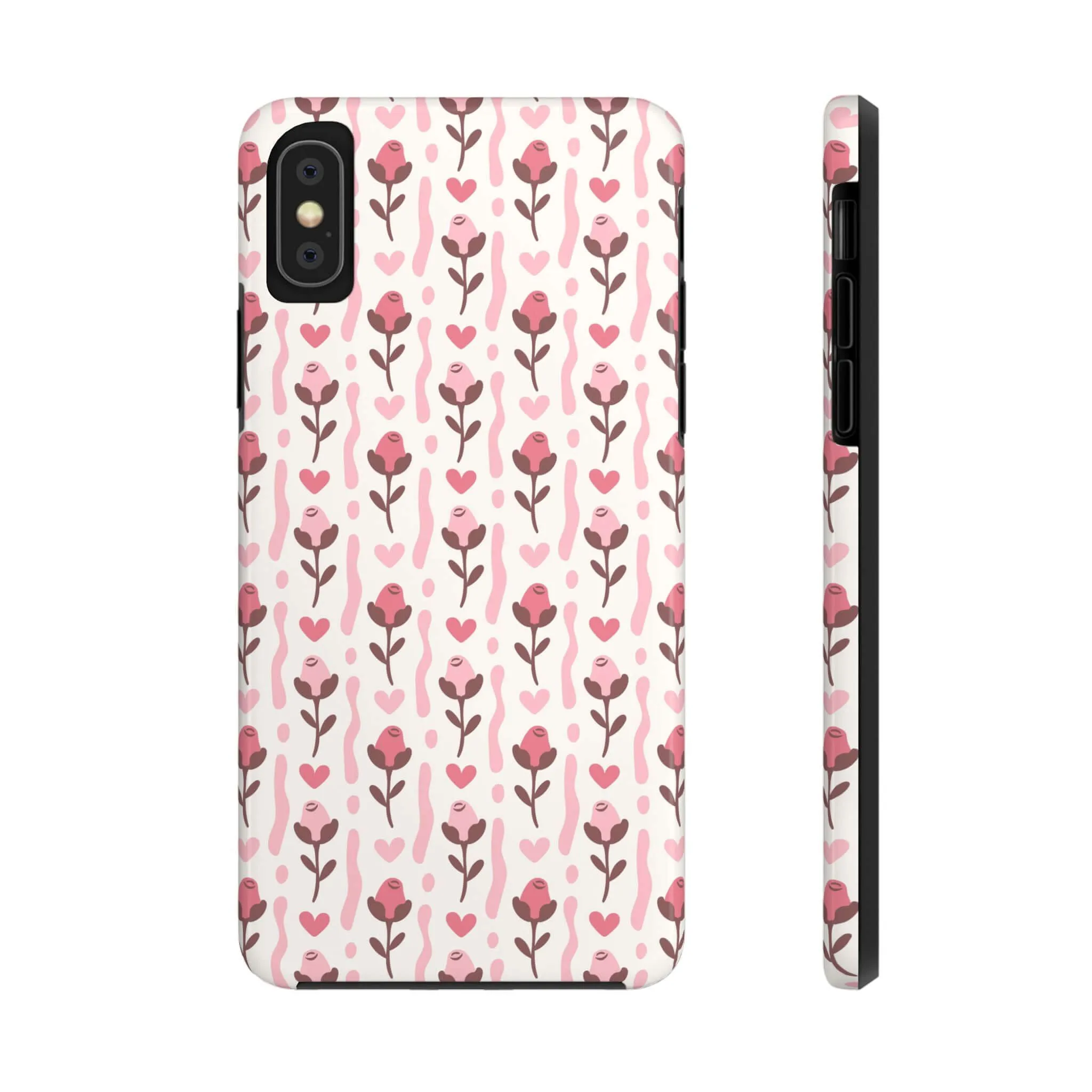 Blushing Blooms | Red Rose Case