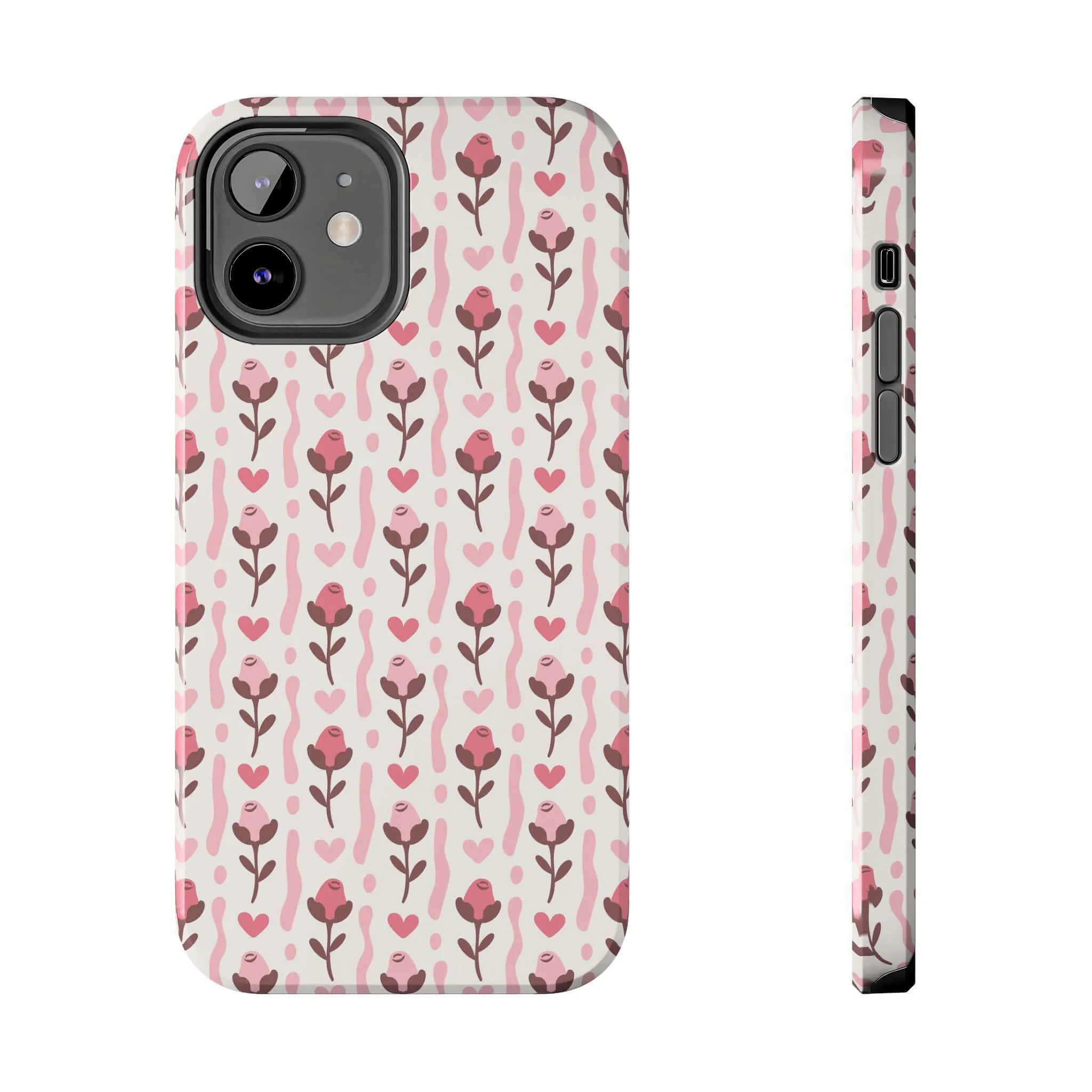 Blushing Blooms | Red Rose Case