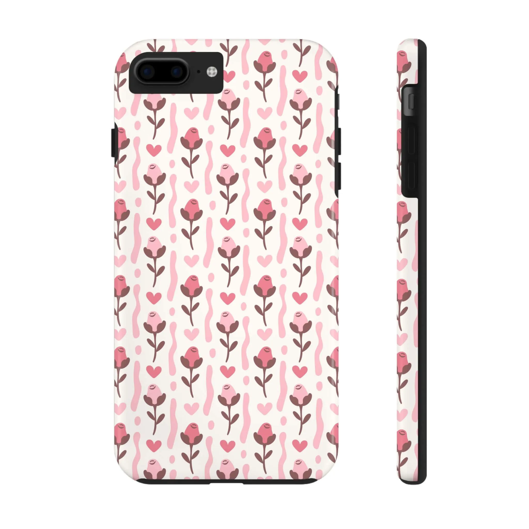 Blushing Blooms | Red Rose Case
