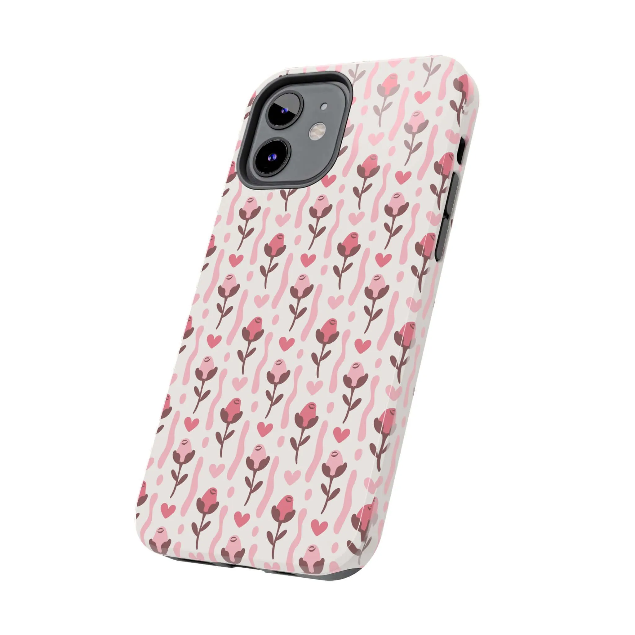 Blushing Blooms | Red Rose Case