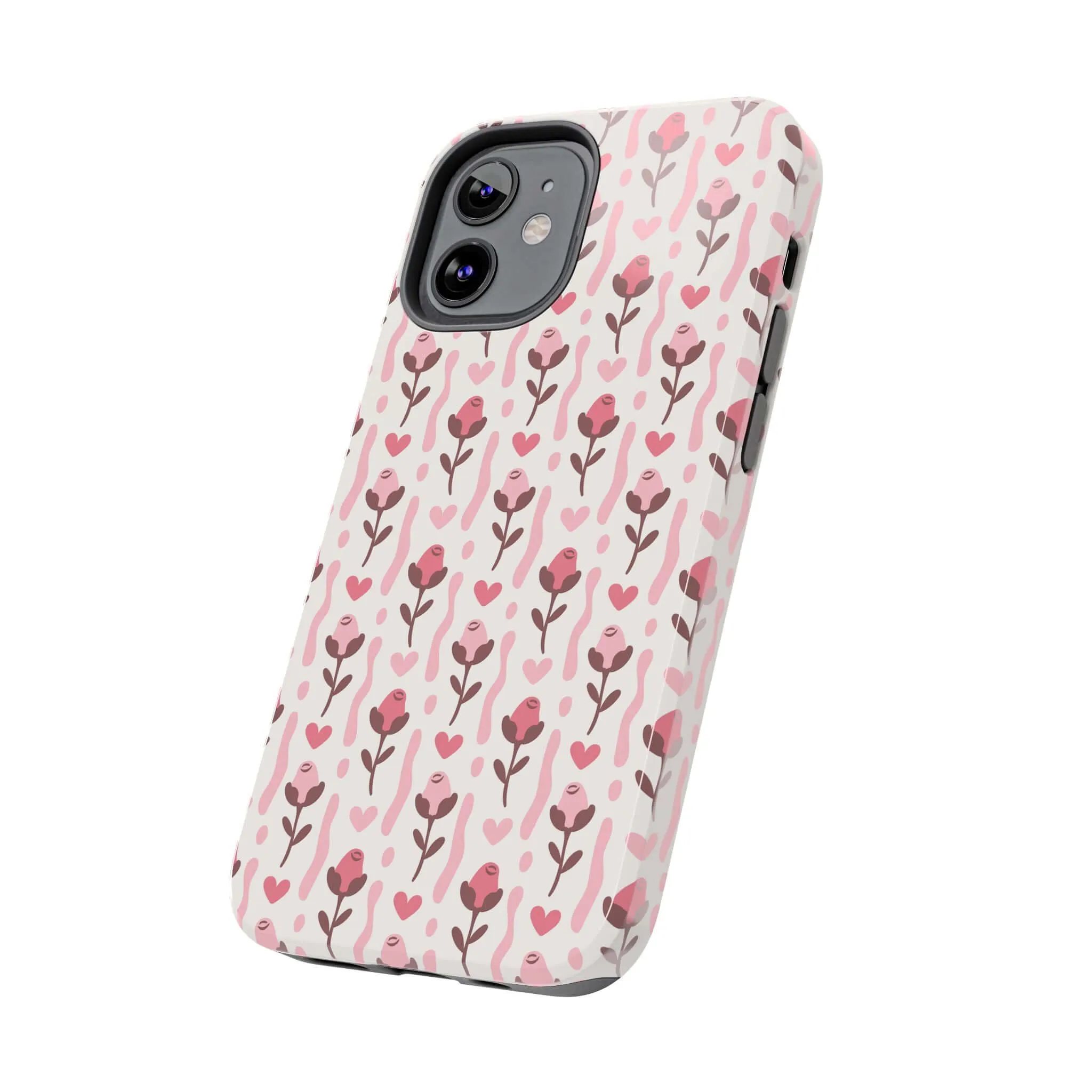 Blushing Blooms | Red Rose Case