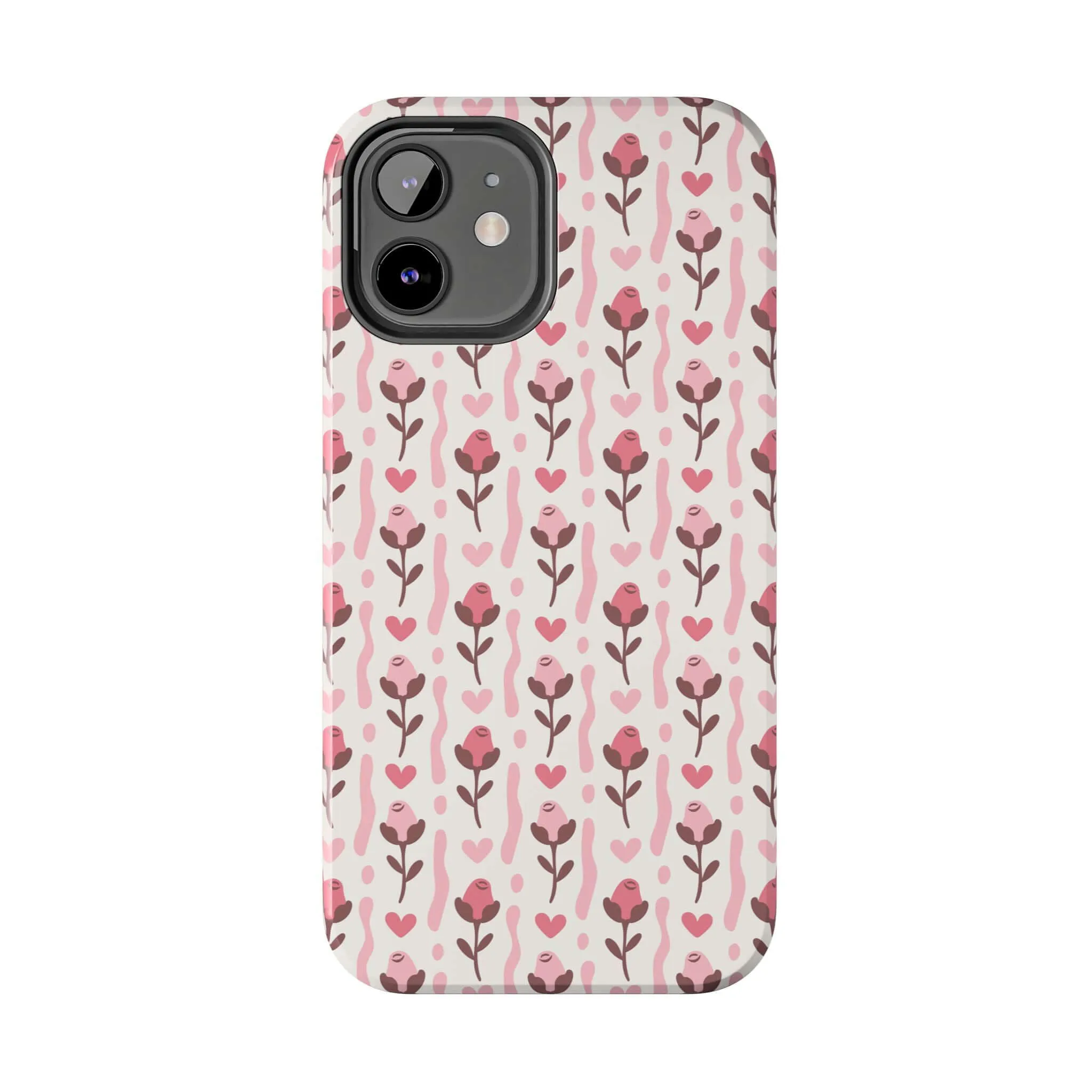 Blushing Blooms | Red Rose Case