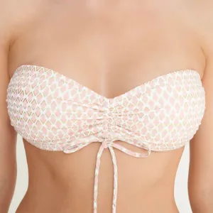 Brigitte Dimond Tile Bandeau Bikini Top