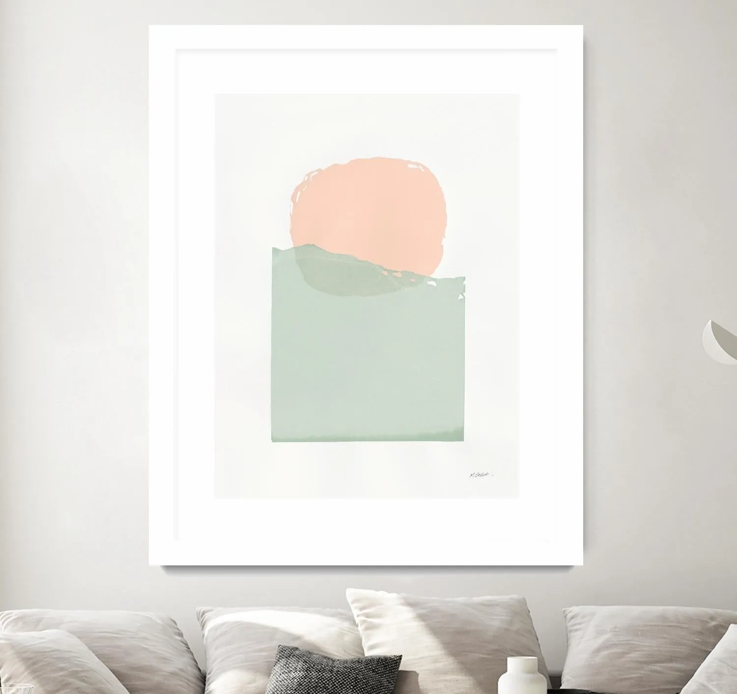 Buoyant Pink and Green