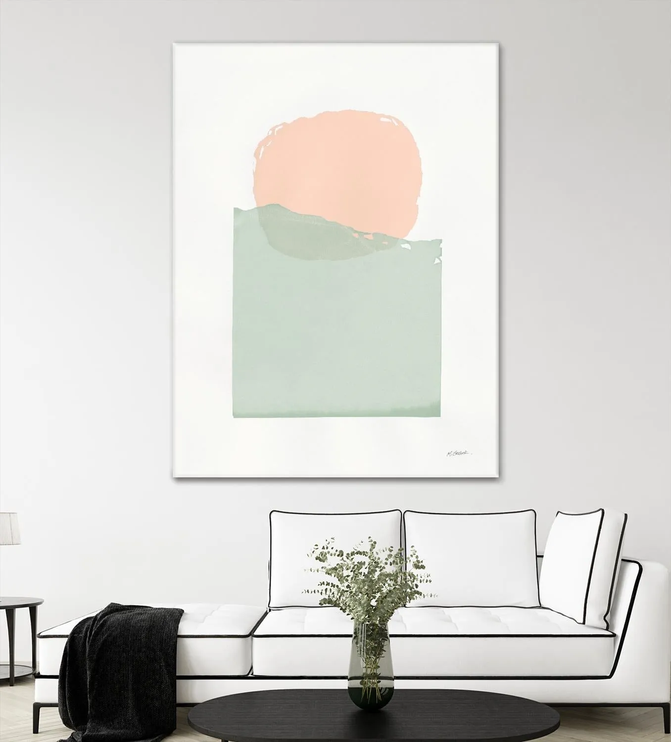 Buoyant Pink and Green