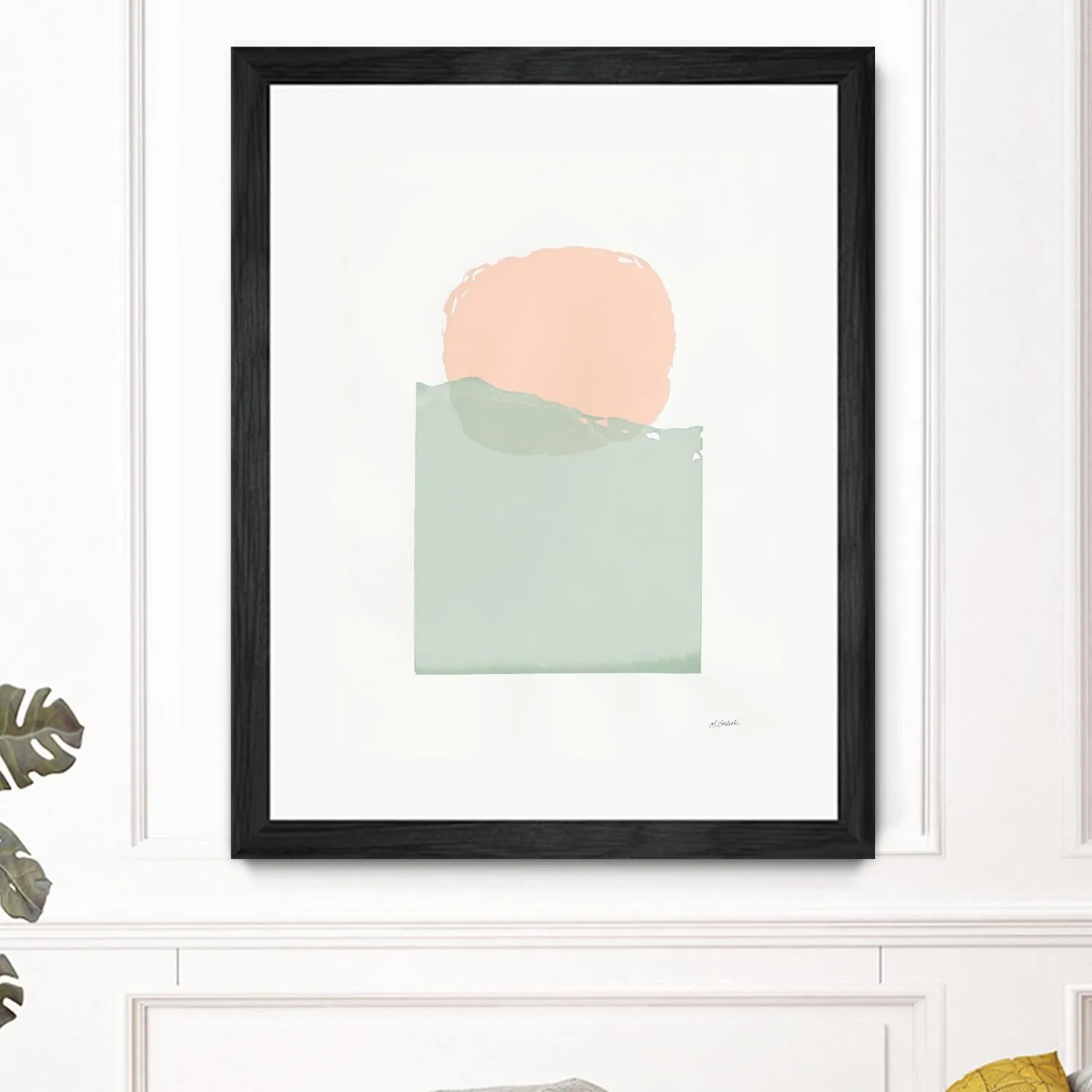 Buoyant Pink and Green
