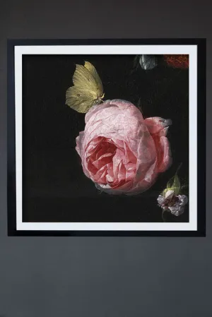 Dark Rose Art Print