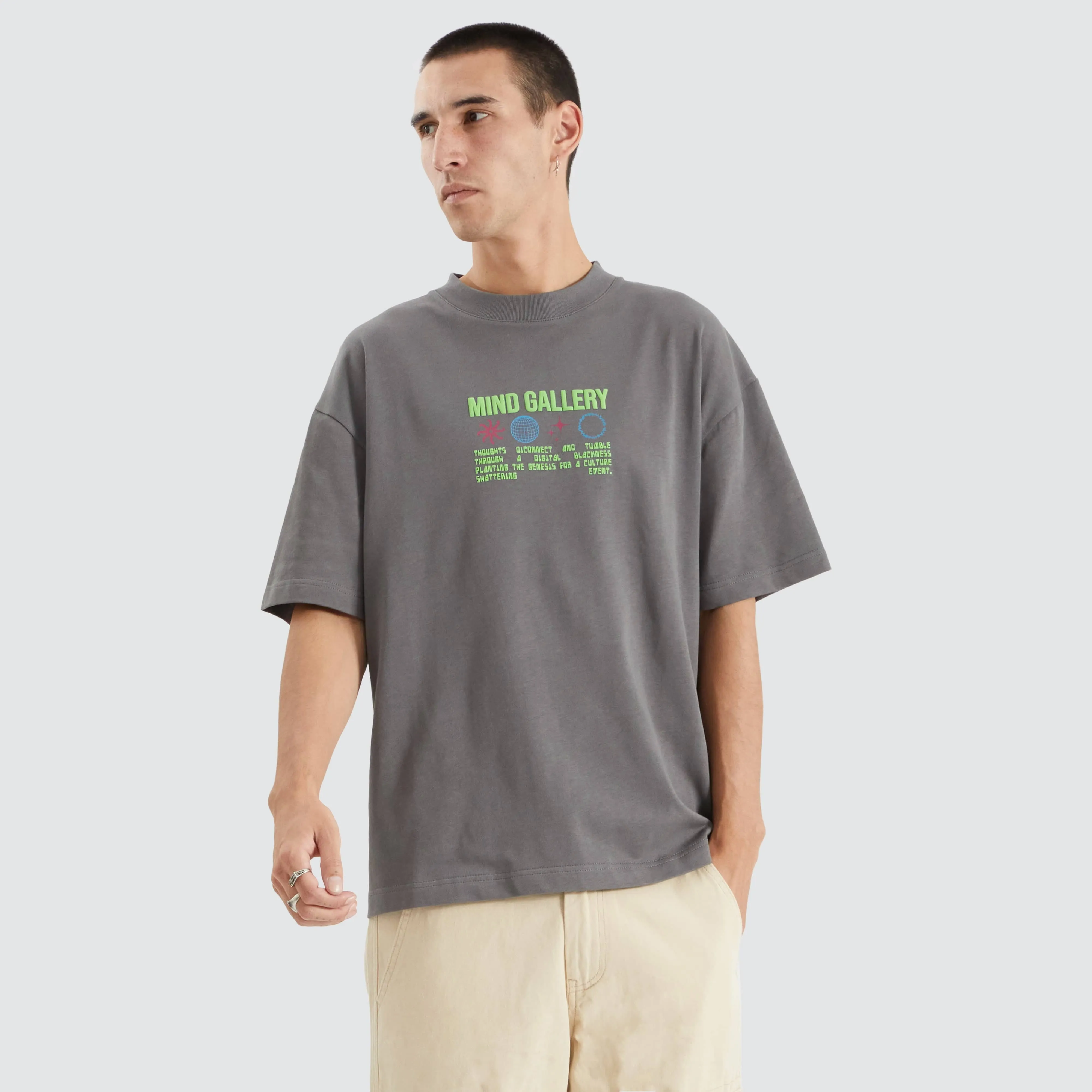 Experiment Extra Heavy Street Tee Castlerock