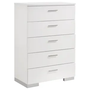 Felicity Contemporary Five Drawer Chest