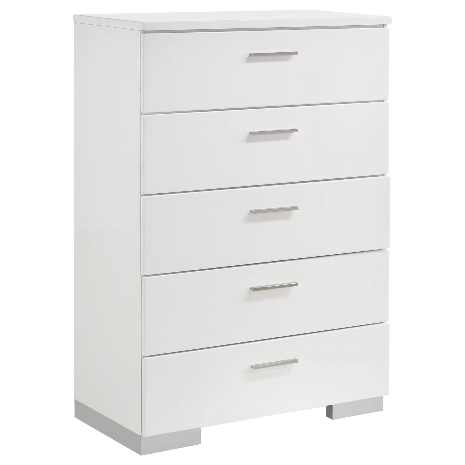 Felicity Contemporary Five Drawer Chest