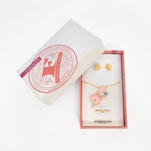 Fortune Cookie Gift Set (Blush) - Gold